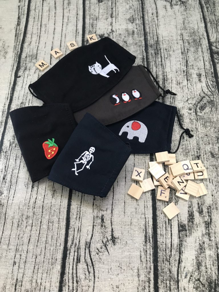 刺繡口罩：圖片 2